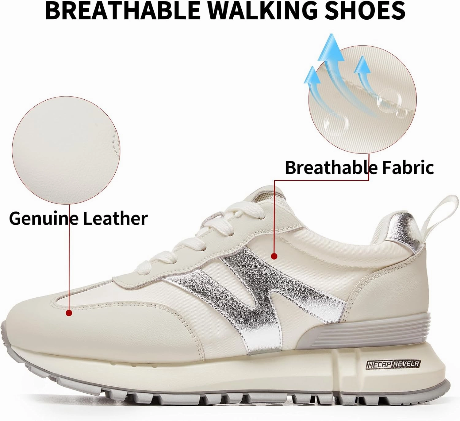 somiliss Sneakers for Women Genuine Leather Suede Patchwork Casual Lace Up Non-Slip Walking Shoes Comfortable Tennis Running Shoes Womens Fashion Sneakers New Balance 619 V2 Training Shoes