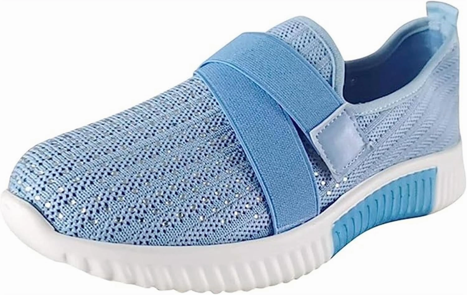 Slip On Shoes Size 8 Ladmiple Tennis Shoes Womens Slip Ons Sneakers Walking Running Breathable Lightweight Mesh Gym Non Slip Workout Shoes