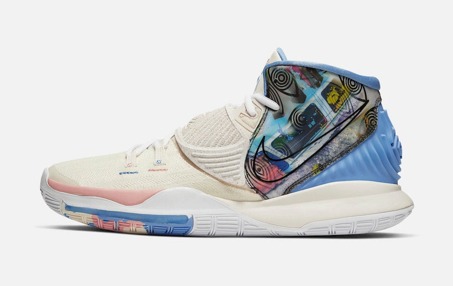 Nike Waterproof Trail Running Shoes Kyrie Irving 6 Preheat Collection LA Los Angeles Shoes