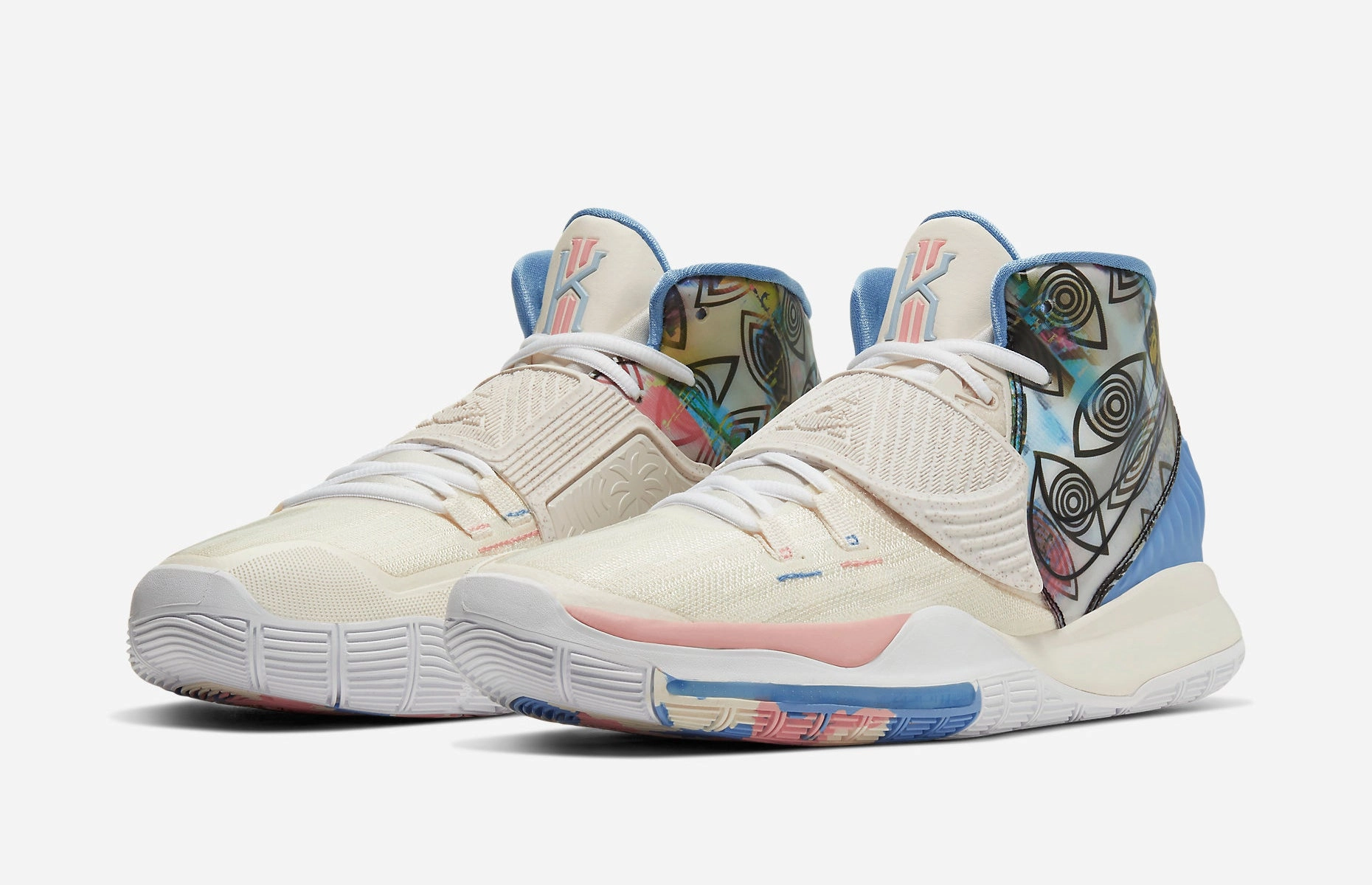 Slides Shoes Nike Kyrie Irving 6 Preheat Collection LA Los Angeles Shoes