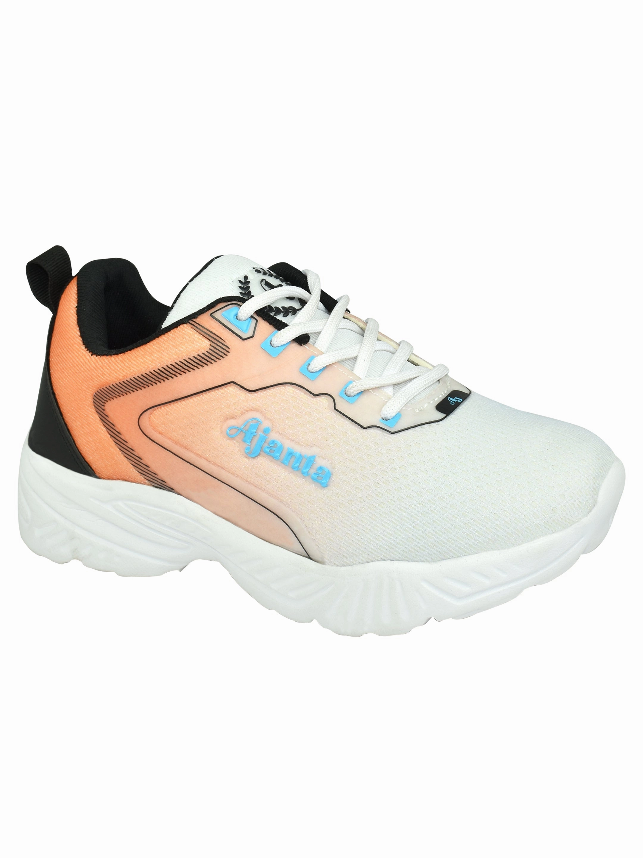 Running Shoes Long Distance Ajanta Boys Orange Stylish Shoes | Lightweight Long Lasting Sports Shoes |  Mesh Upper with EVA Sole | Sports shoes EK2007