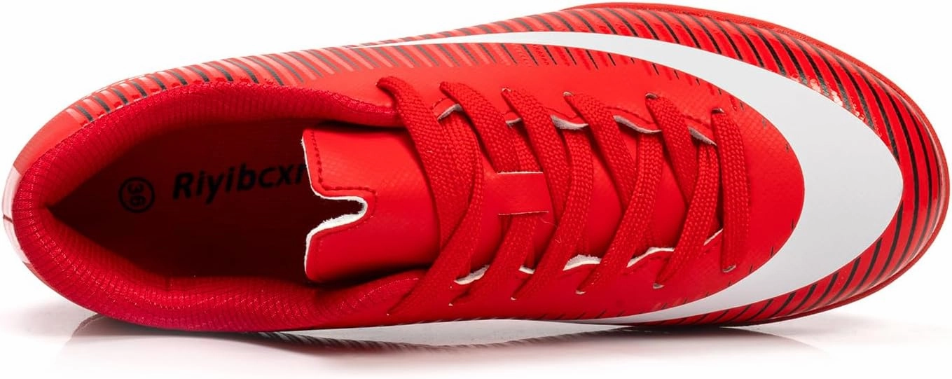 Soccer Academy Cleats Women Soccer Cleats Lace-Up Turf Football Shoes Indoor Outdoor Low-Top Fustal Soccer Training