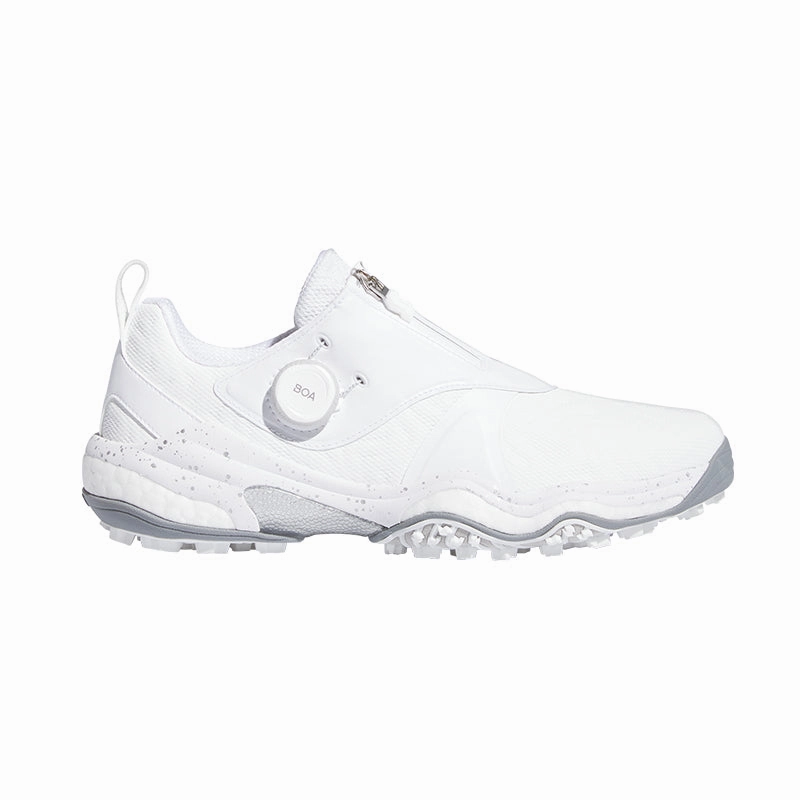 ADIDAS CodeChaos BOA Men's Spikeless Shoes (White/White/Grey) Puma Motorsport High Ankle Shoes