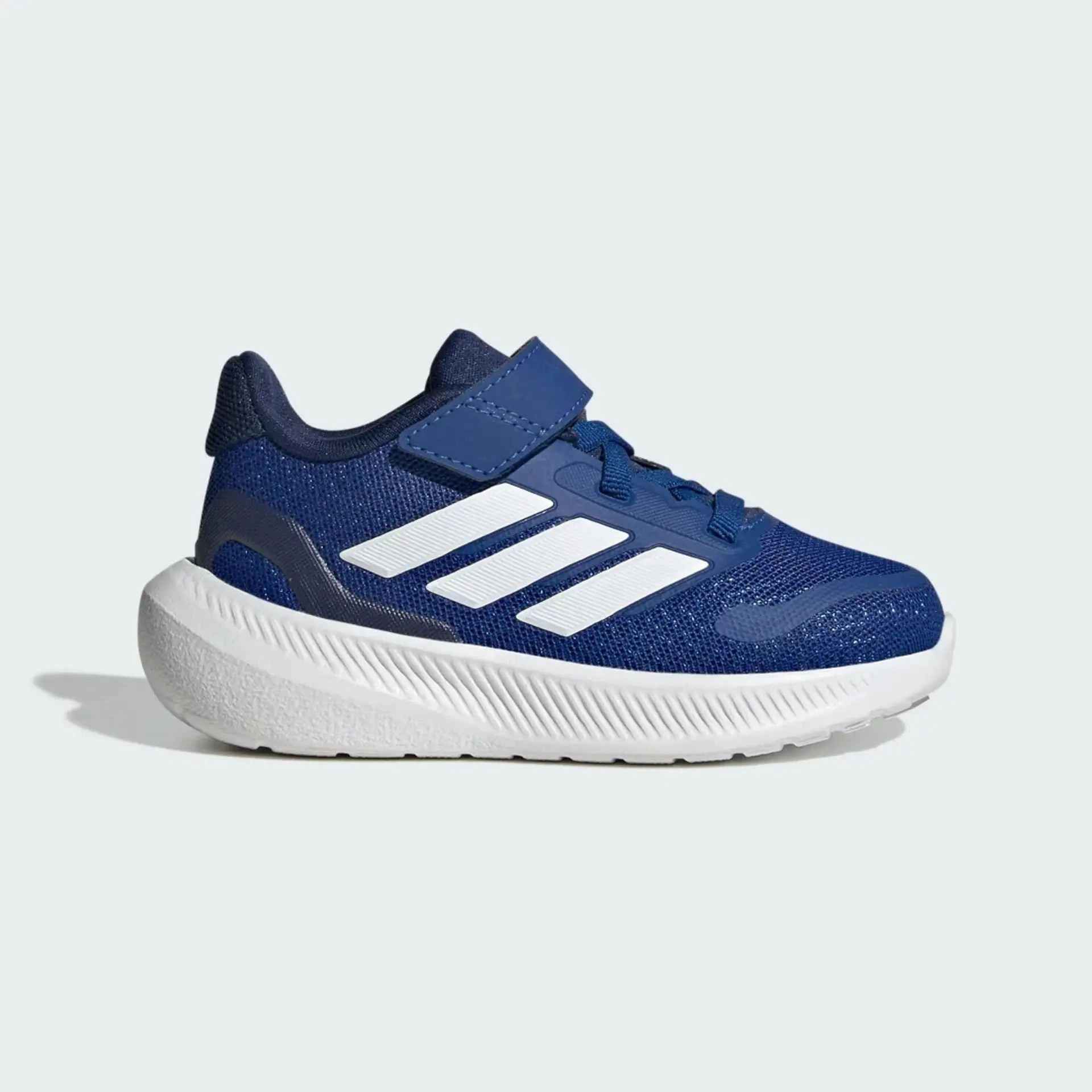 Adidas Kid's Runfalcon 5 Hook N' Loop Royal/White Running Shoes Best Running And Workout Shoes