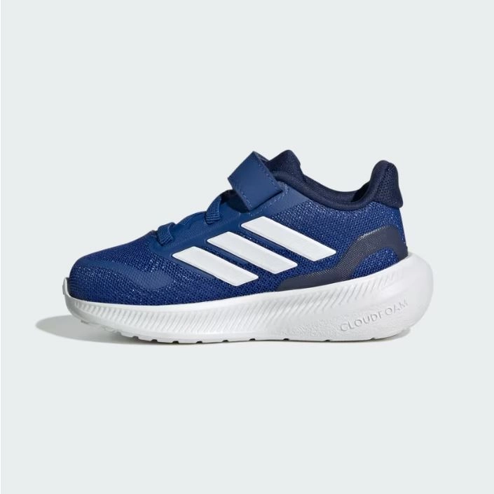 Adidas Kid's Runfalcon 5 Hook N' Loop Royal/White Running Shoes Japanese Running Shoes