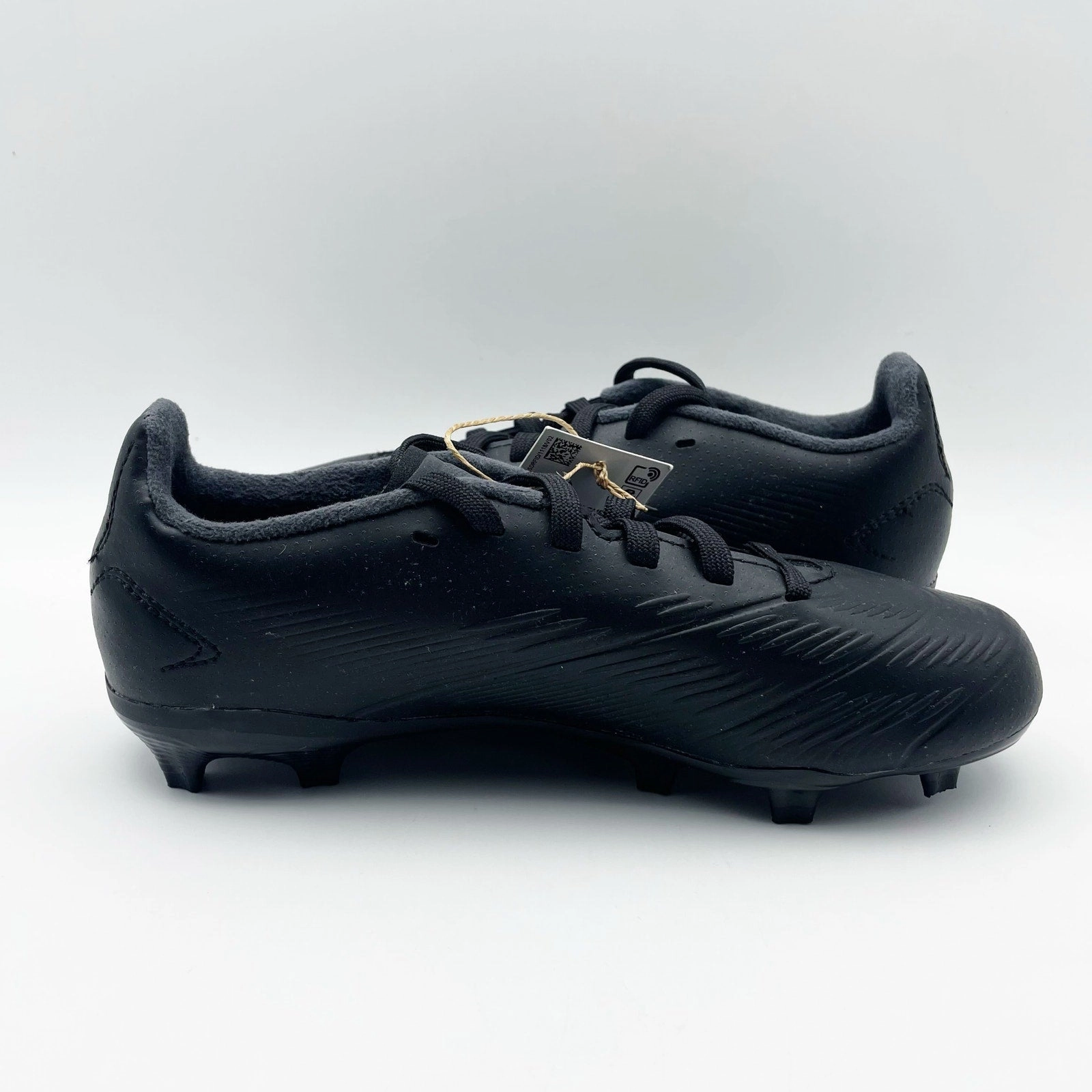 Soccer Cleat Skins Adidas Kids Predator 24 League Firm Ground Soccer Cleat US 2 Fr 33.5 Black NIB