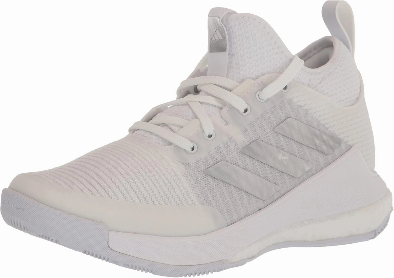 adidas Womens Crazyflight Volleyball Volleyball Sneakers Shoes - White Best Volleyball Shoes