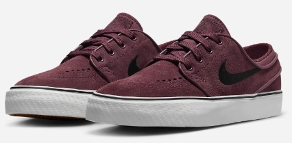 Catiba Skate Shoes Nike SB - Kids Janoski GS Shoes | Burgundy Crush