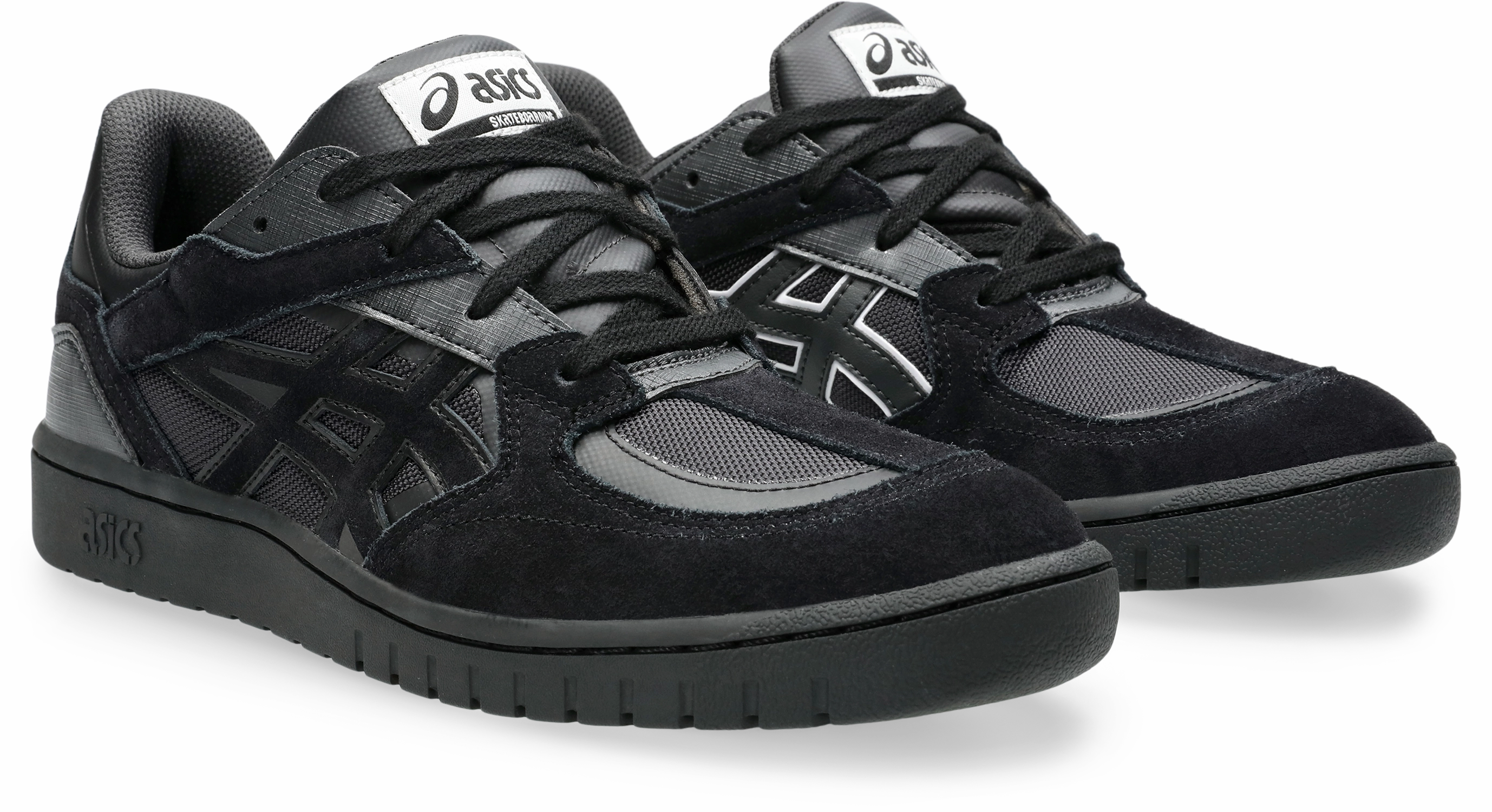 Asics Gel Splyte Skate Shoes-Black/Graphite Grey Asics Skate Shoes