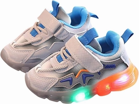 Predator Accuracy.3 Turf Soccer Cleats Toddler Baby Shoes Girl Boy Sneakers Breathable Mesh Non Slip Light Up Sports Shoes Casual Walking Sneakers