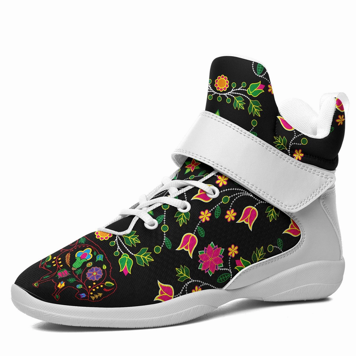 Floral Buffalo Kid's Ipottaa Basketball / Sport High Top Shoes Cheap High Top Basketball Shoes