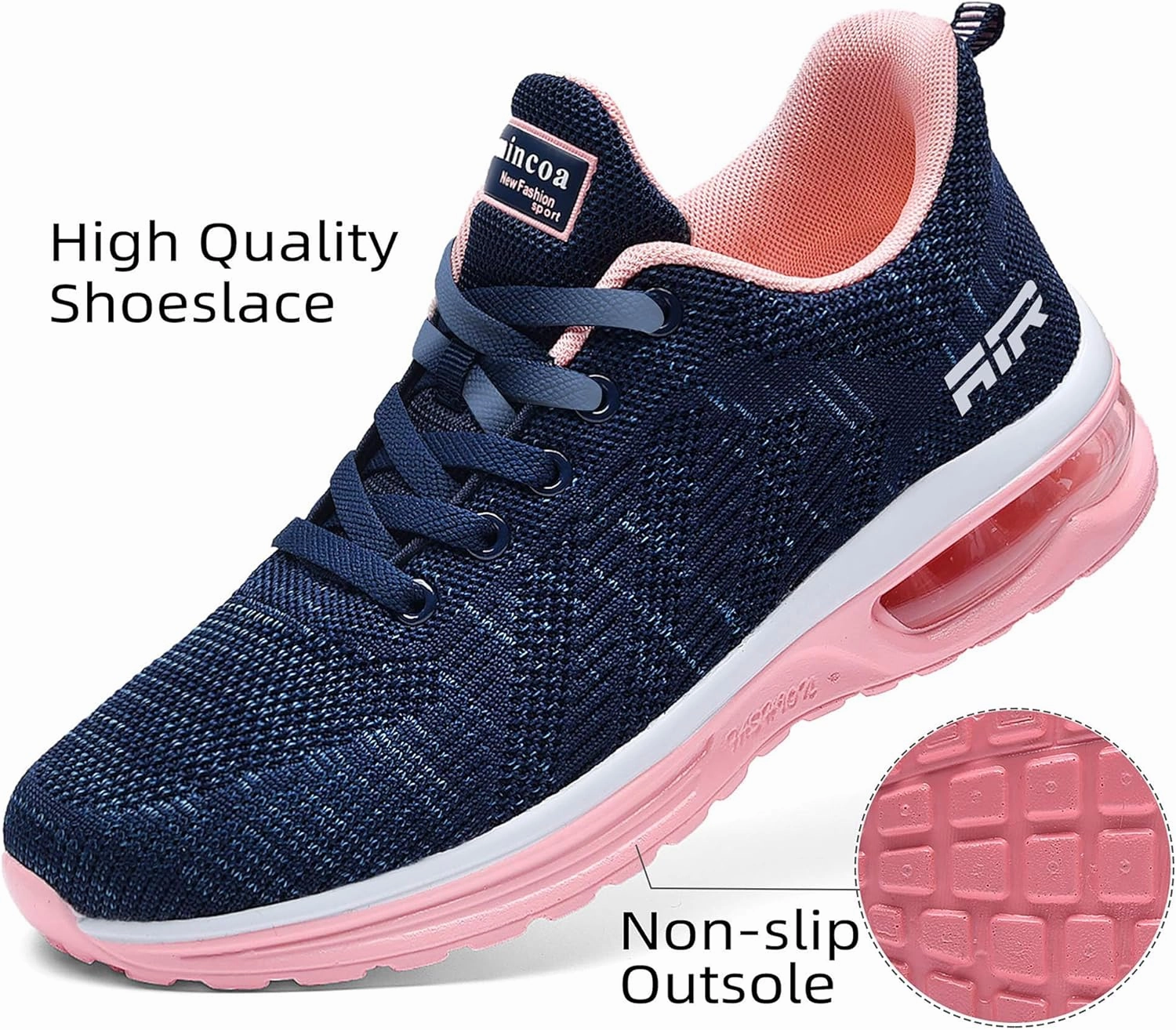 Kerri Walsh Volleyball Shoes Lamincoa Womens Air Running Shoes Lightweight Women Sneakers Air Cushion Walking Tennis Shoes for Women