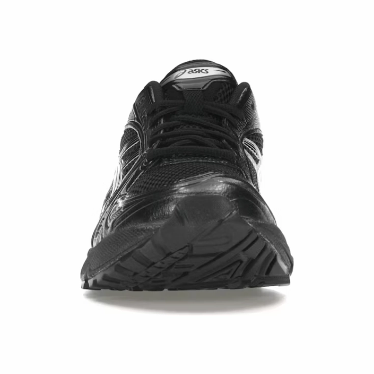 ASICS Gel-Kayano 14 Black Pure Silver Asics Tennis Shoes Wide Width