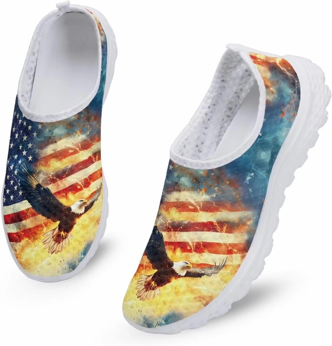 KEIAHUAN Trendy Running Shoes for Women Sneakers, Casual Lightweight Training Shoes Non-Slip Athletic Tennis Shoes Bonny Badminton Shoes