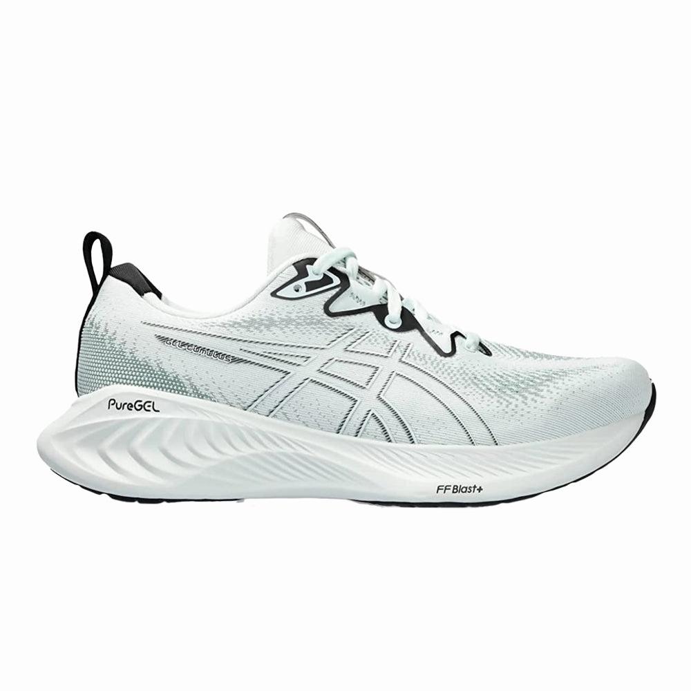 All Asics Shoes Men's Asics Gel-Cumulus 25, Pure Aqua/White, 9 D Medium