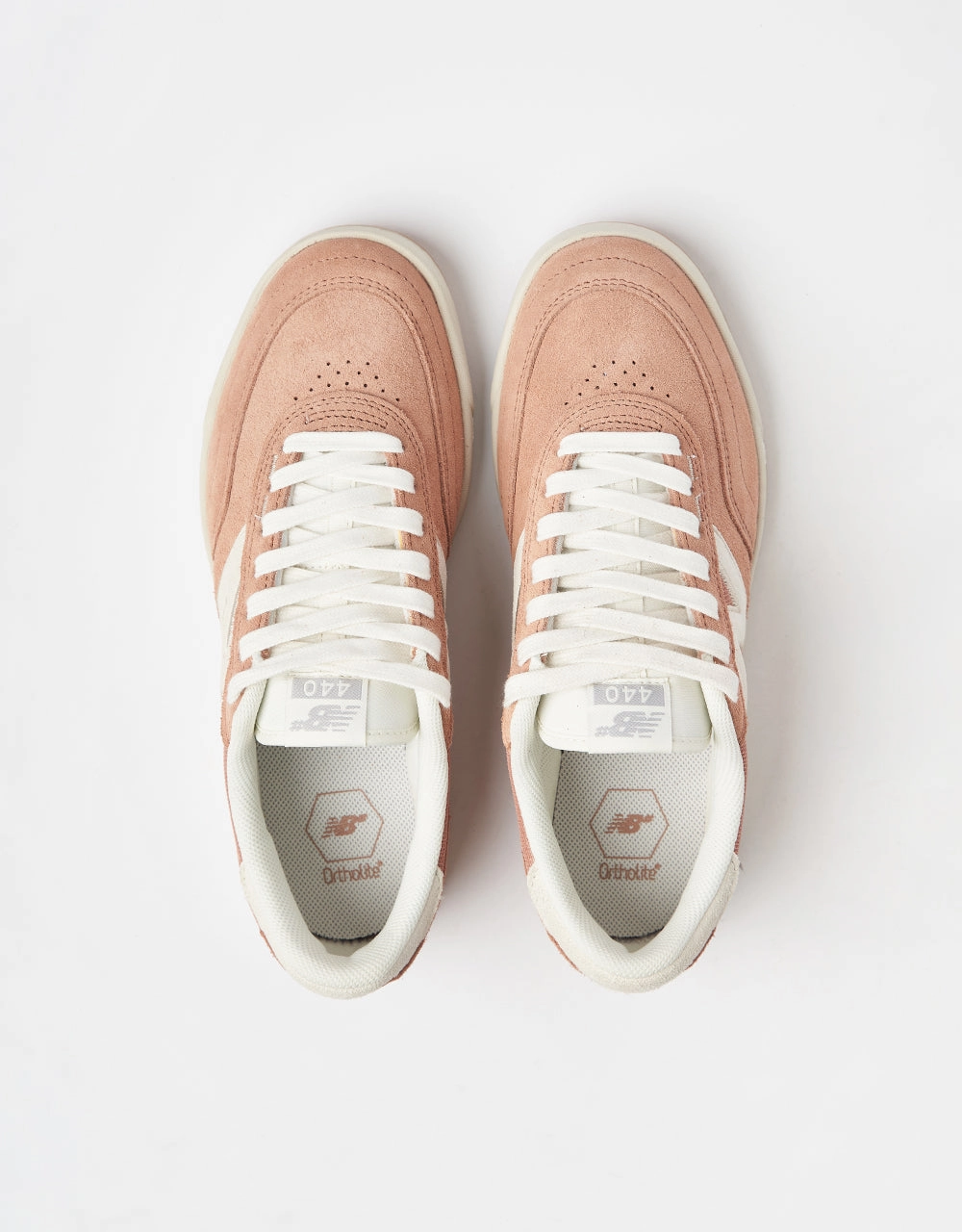 Pro Skate New Balance Numeric 440 V2 Skate Shoes - Rose/White