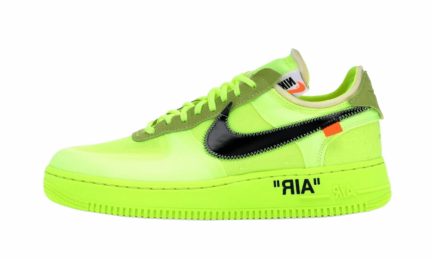 Nike Hike Shoe Air Force 1 Low Off-White Volt