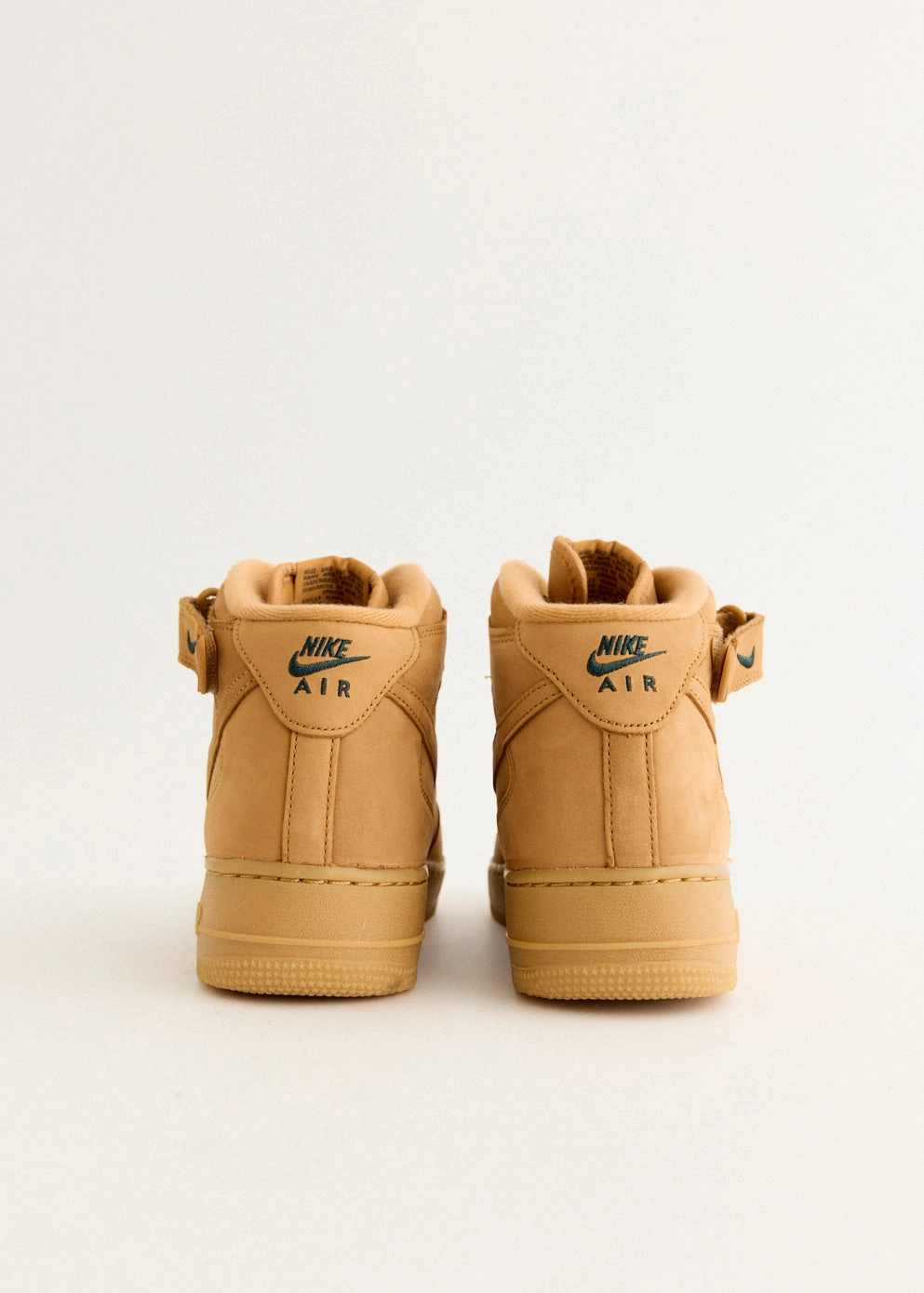 Nike Renew Running Shoes Air Force 1 Mid 'Flax' Sneakers