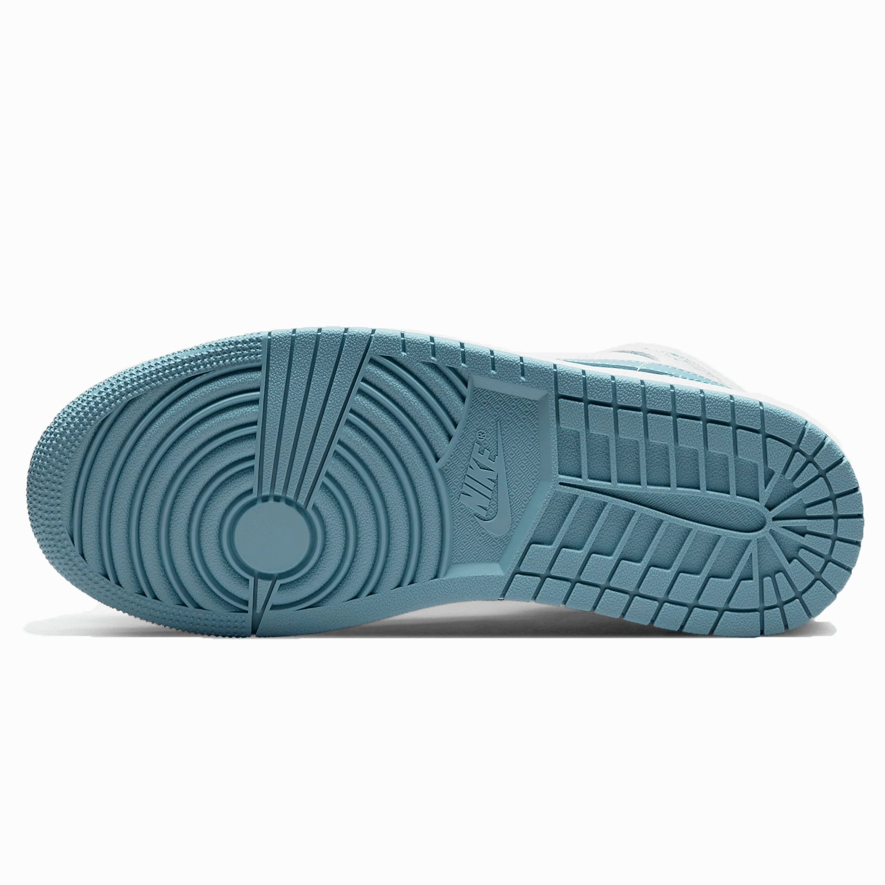 Nike Sock Tennis Shoes Air Jordan 1 Mid WMNS 'University Blue'