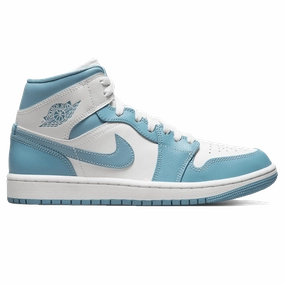 Air Jordan 1 Mid WMNS 'University Blue' Nike Ja Basketball Shoes