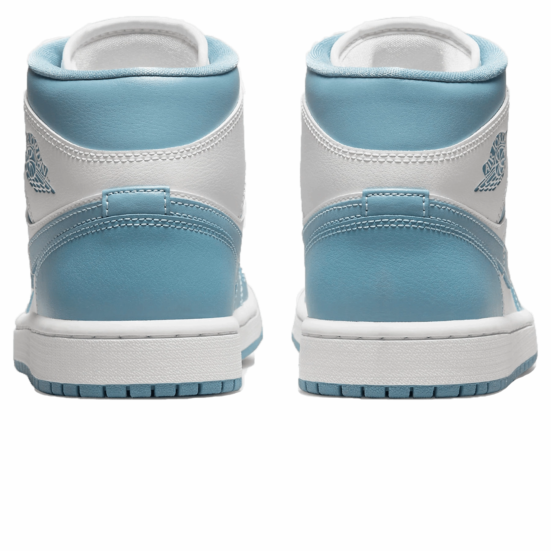 Blue Nike Women Shoes Air Jordan 1 Mid WMNS 'University Blue'