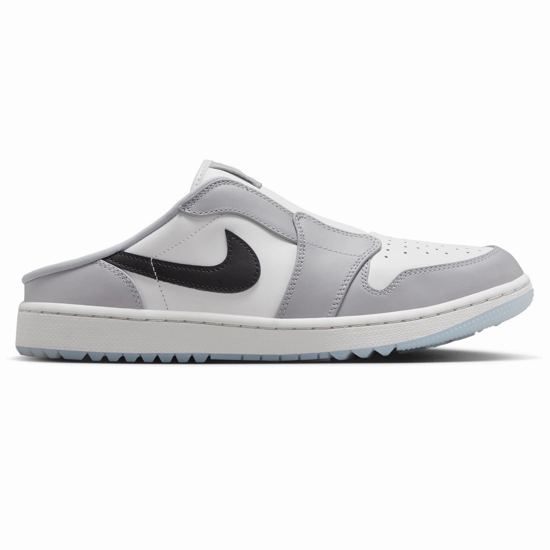 Air Jordan 1 Mule Wolf Gray/Black/Photon Dust Nike Soccer Shoes Indoor