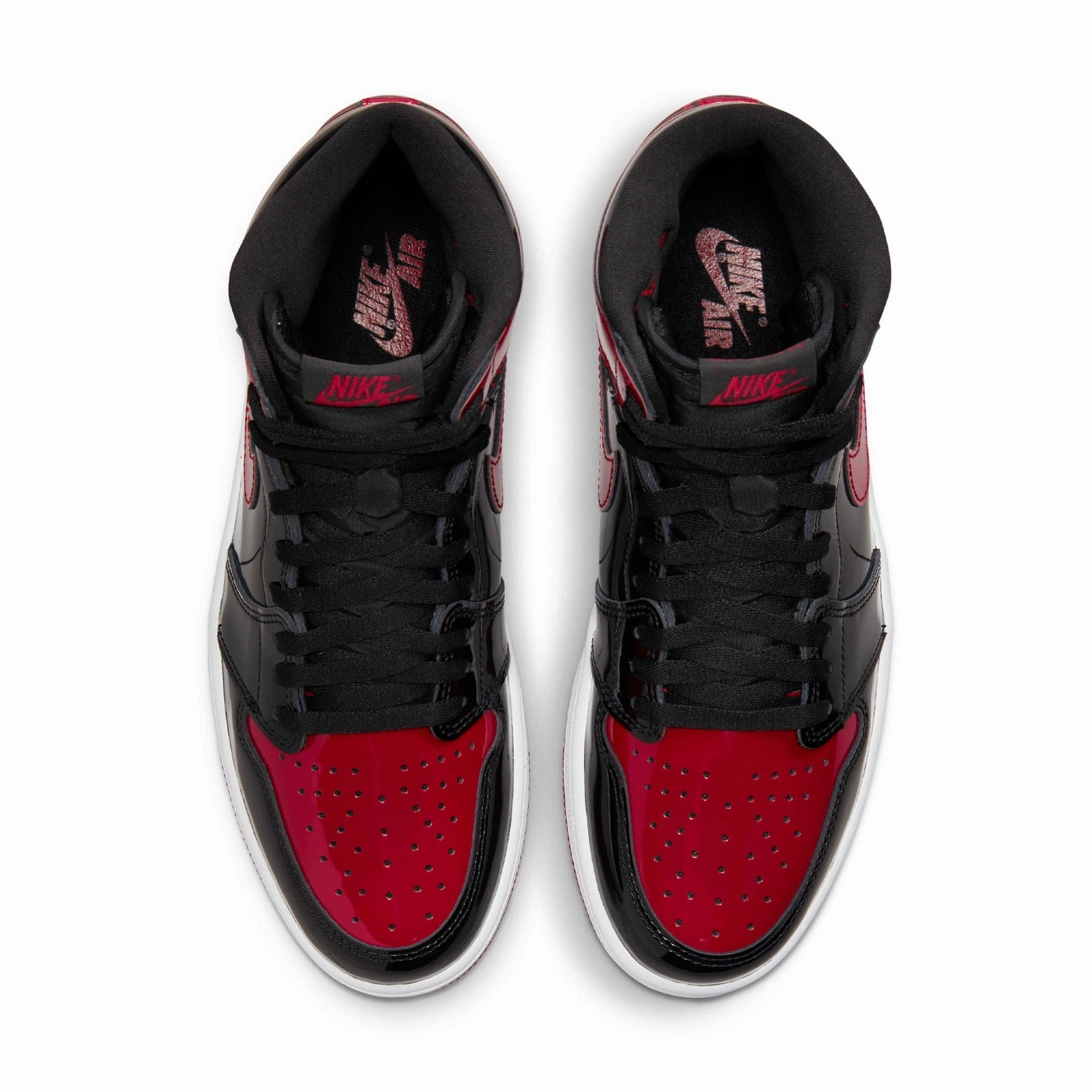 Air Jordan 1 Retro High OG 'Patent Bred' Nike Safari Shoes