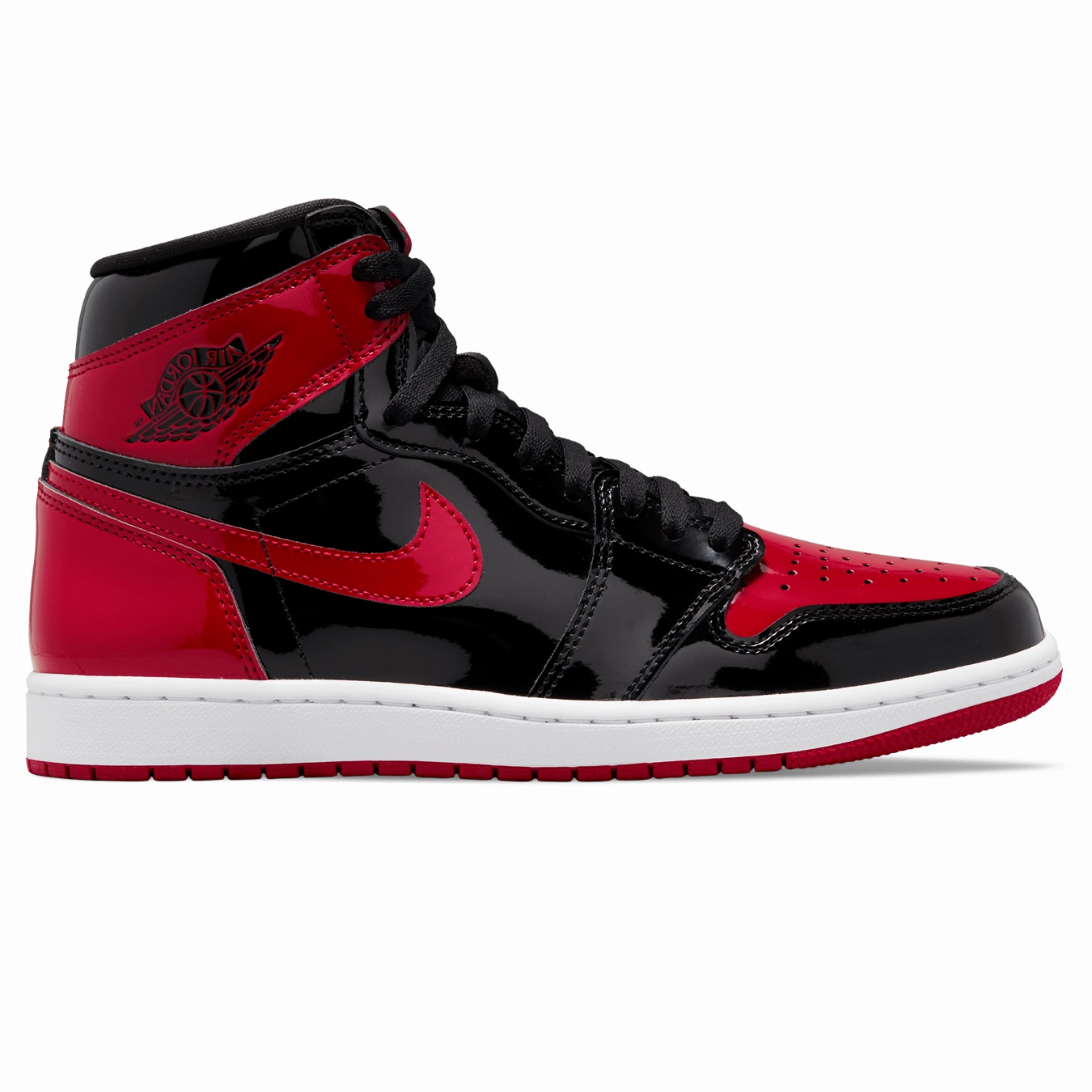 Nike Air Huarache Run Ultra Running Shoes Air Jordan 1 Retro High OG 'Patent Bred'