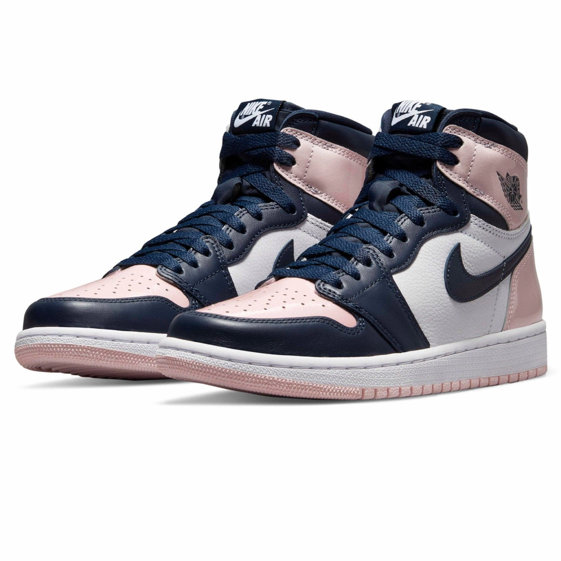 Air Jordan 1 Retro High WMNS OG SE 'Bubble Gum' - OUTLET Mismatched Nike Basketball Shoes