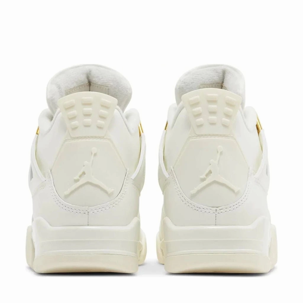 Air Jordan 4 Retro Wmns 'Metallic Gold' Nike Air Golf Shoes