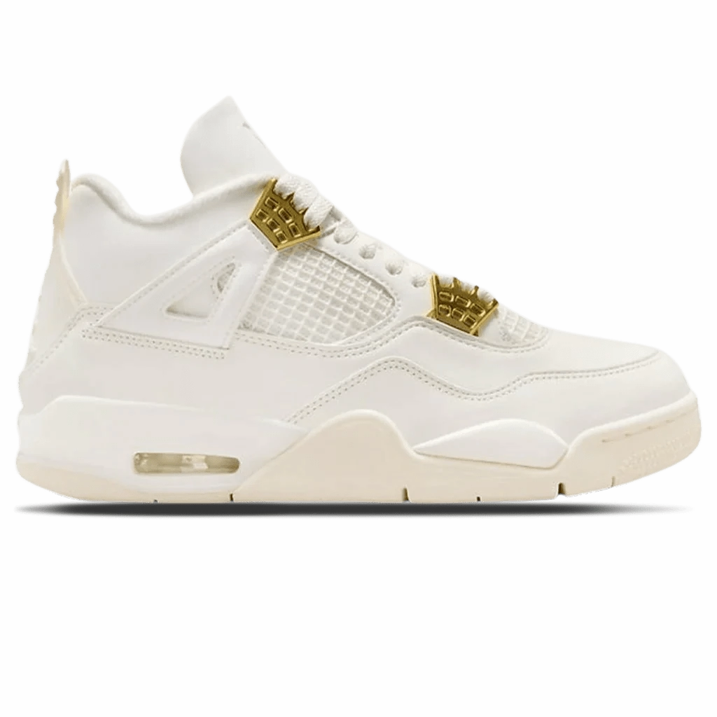 Chicago Nike Shoes Air Jordan 4 Retro Wmns 'Metallic Gold'