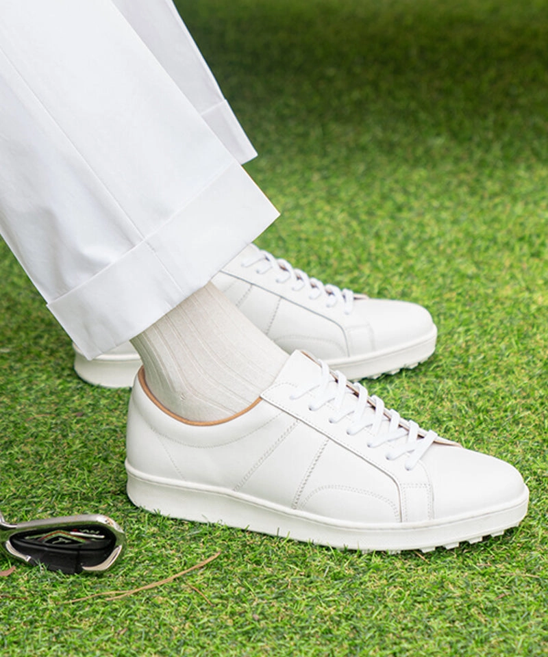 ALL CLASSIC Golf Cambridge Spikeless Golf Shoes - White 2025 Top Golf