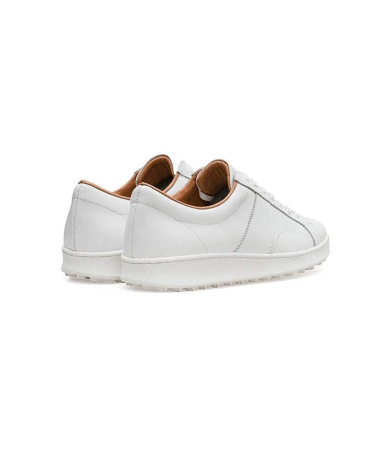 4e Wide Golf Shoes ALL CLASSIC Golf Cambridge Spikeless Golf Shoes - White