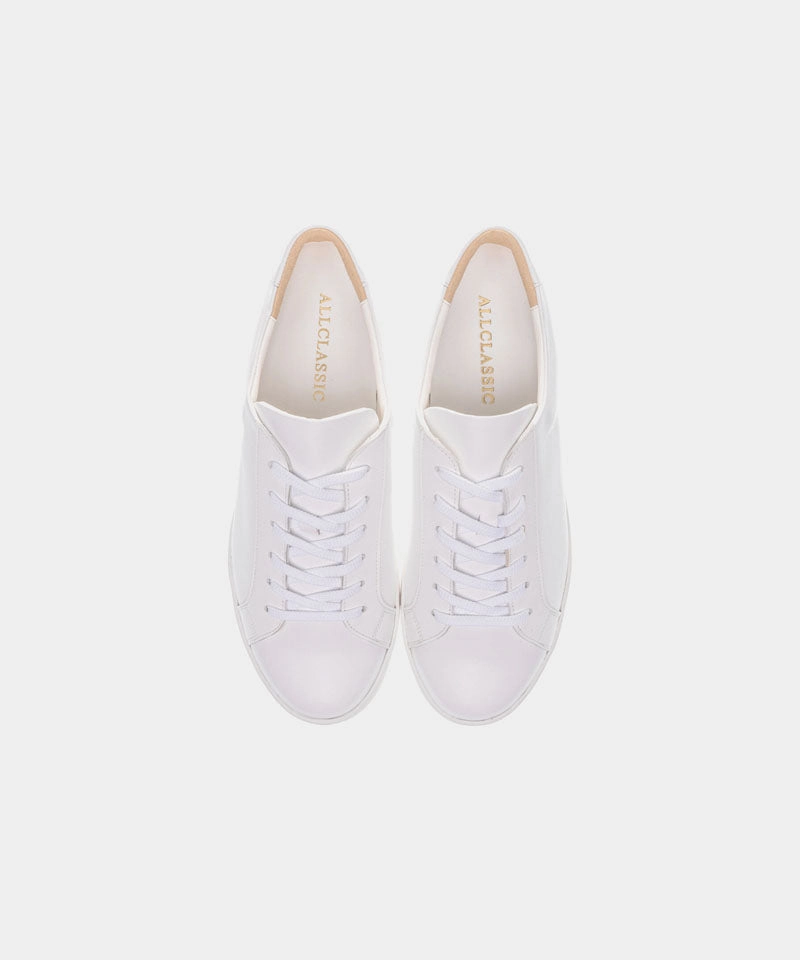 ALL CLASSIC Golf Low Spikeless Golf Shoes - White Sneaker Style Golf