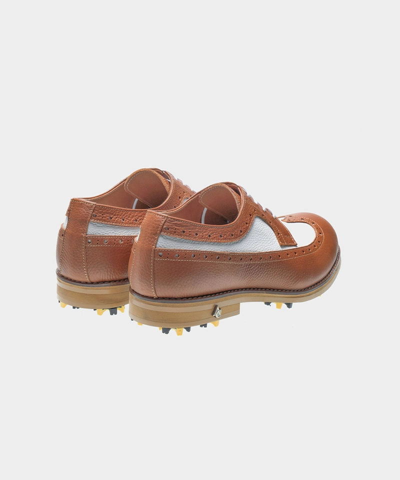 Bottom Of Golf Shoes ALL CLASSIC Golf Noble Derby Classic Golf Shoes - Light Brown