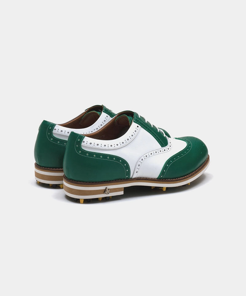 Wingtip Golf ALL CLASSIC Golf Noble Wingtip Classic Golf Shoes - Green