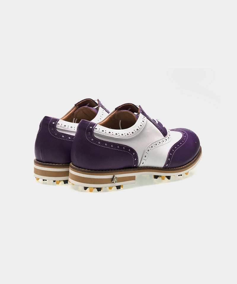 Traditional Golf ALL CLASSIC Golf Noble Wingtip Classic Golf Shoes - Purple