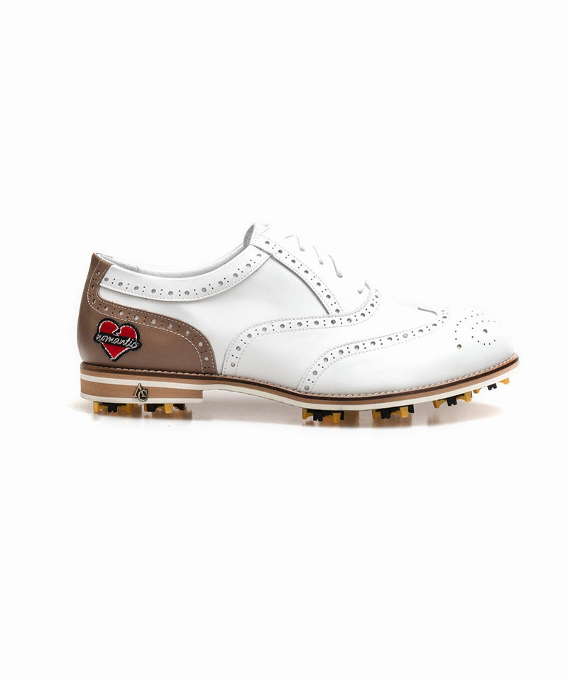 ALL CLASSIC Golf Normantic Noble Wingtip Classic Golf Shoes - Etoupe 2 Cheapest Golf Shoes