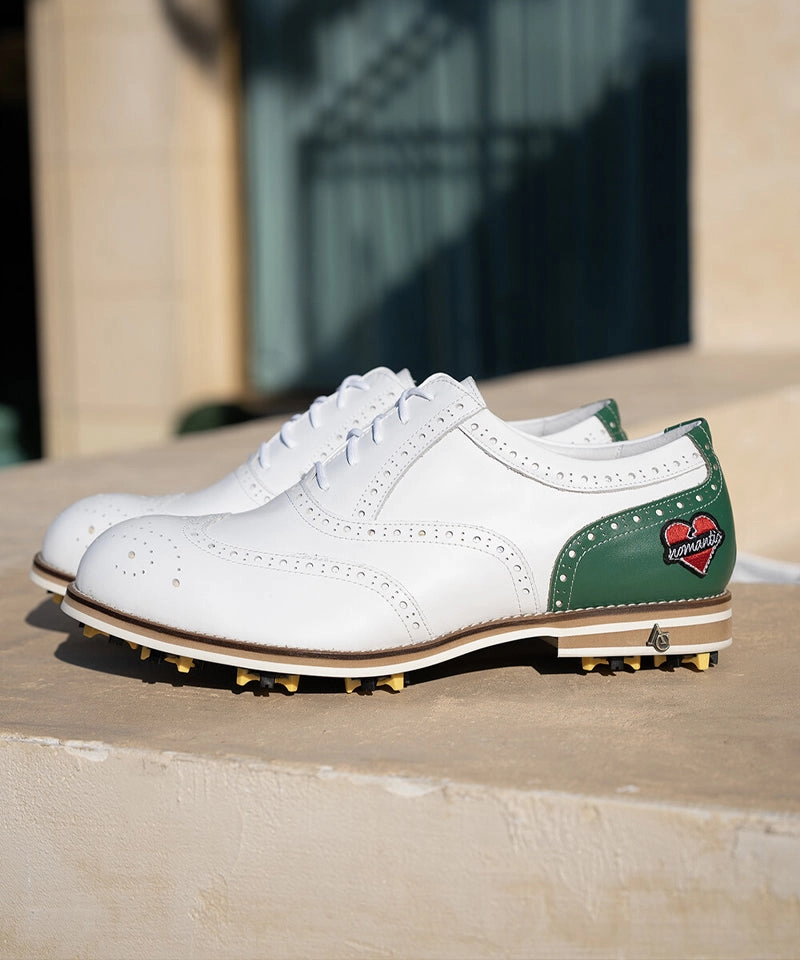 Ignite Golf Shoes ALL CLASSIC Golf Normantic Noble Wingtip Classic Golf Shoes - Green 2