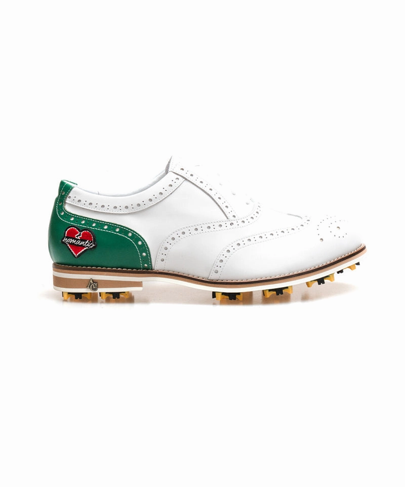 ALL CLASSIC Golf Normantic Noble Wingtip Classic Golf Shoes - Green 2 Best Replacement Spikes For Golf