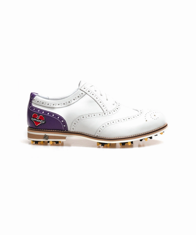 ALL CLASSIC Golf Normantic Noble Wingtip Classic Golf Shoes - Purple 2 Best Waterproof Spikeless Golf