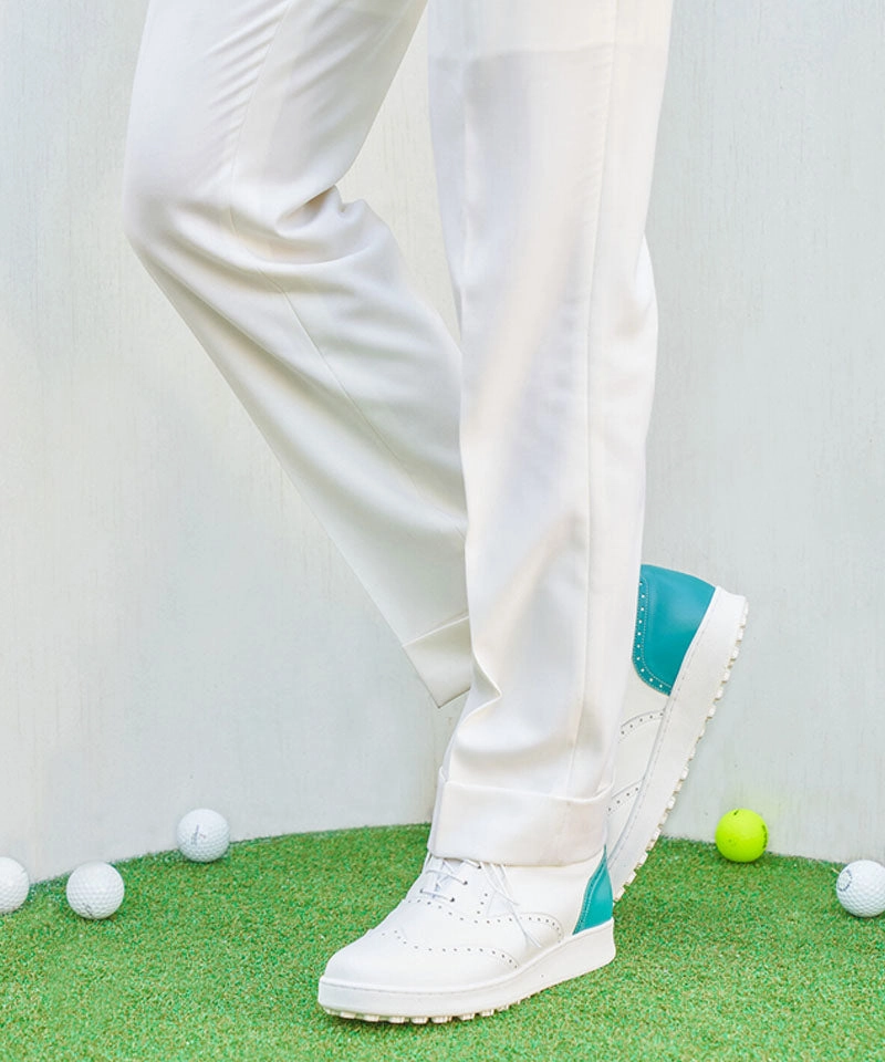 ALL CLASSIC Golf Wingtip Spikeless Golf Shoes - Mint Dryjoy Golf Shoes