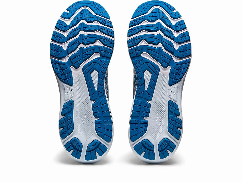 Asics Womens GT 2000 11 (D) - Piedmont Grey/Reborn Blue Classic Asics Running Shoes