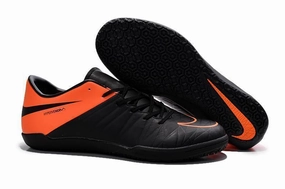 New Nike Hypervenom Phelon II IC Indoor DB0016 Soccer Cleats Shoes Black Orange Nike Skateboarding Shoes