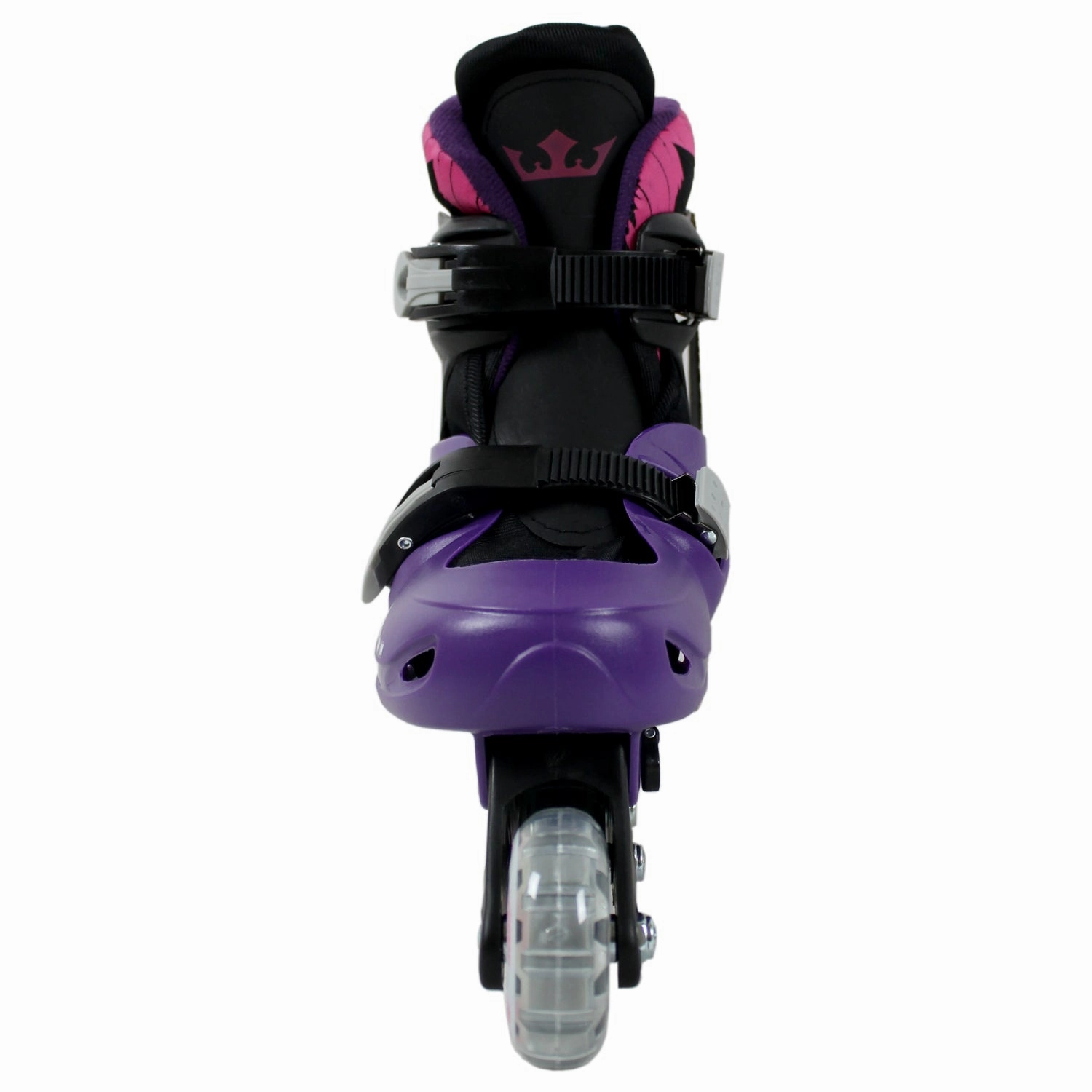 Best Leather Skate Kids Adjustable Inline Skates Purple Superspeed Size S (Y13 - 3)