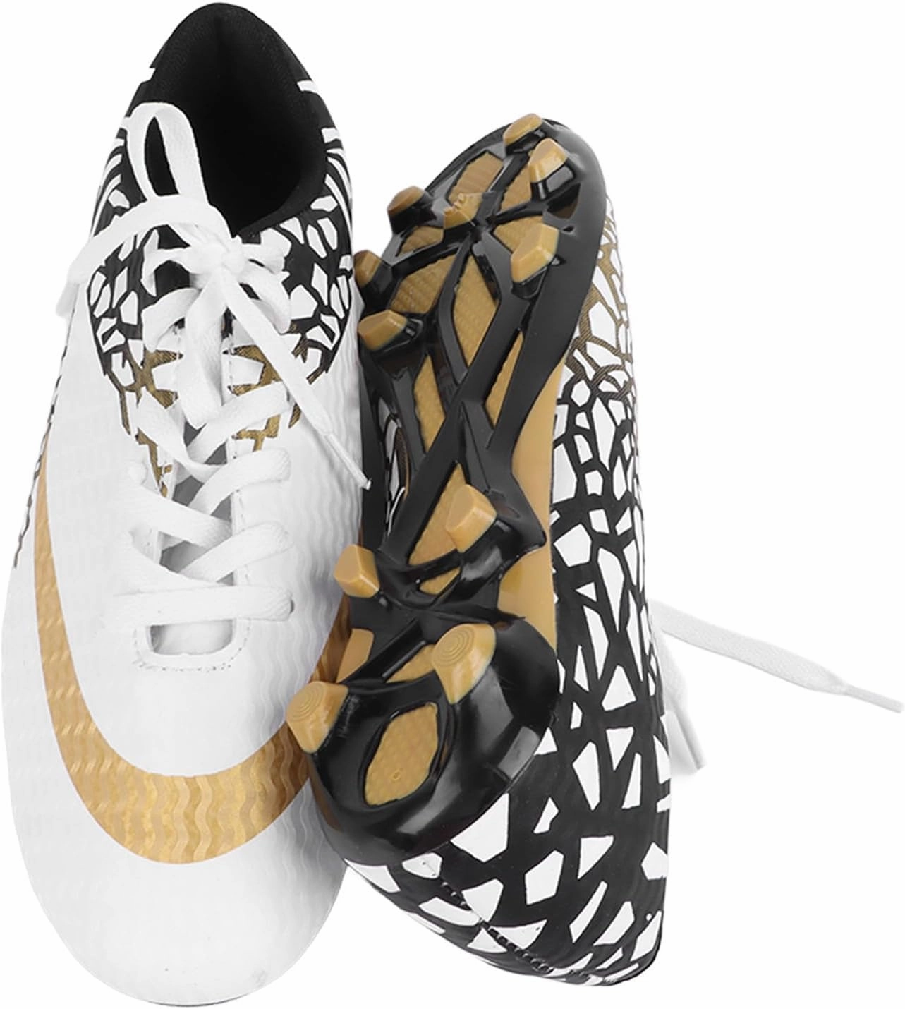 Clean Soccer Cleats Alomejor Breathable Comfortable Soccer Shoes, Stable Support, Good Grip, Non Slip Cleats for Artificial Grass Outdoor Sports