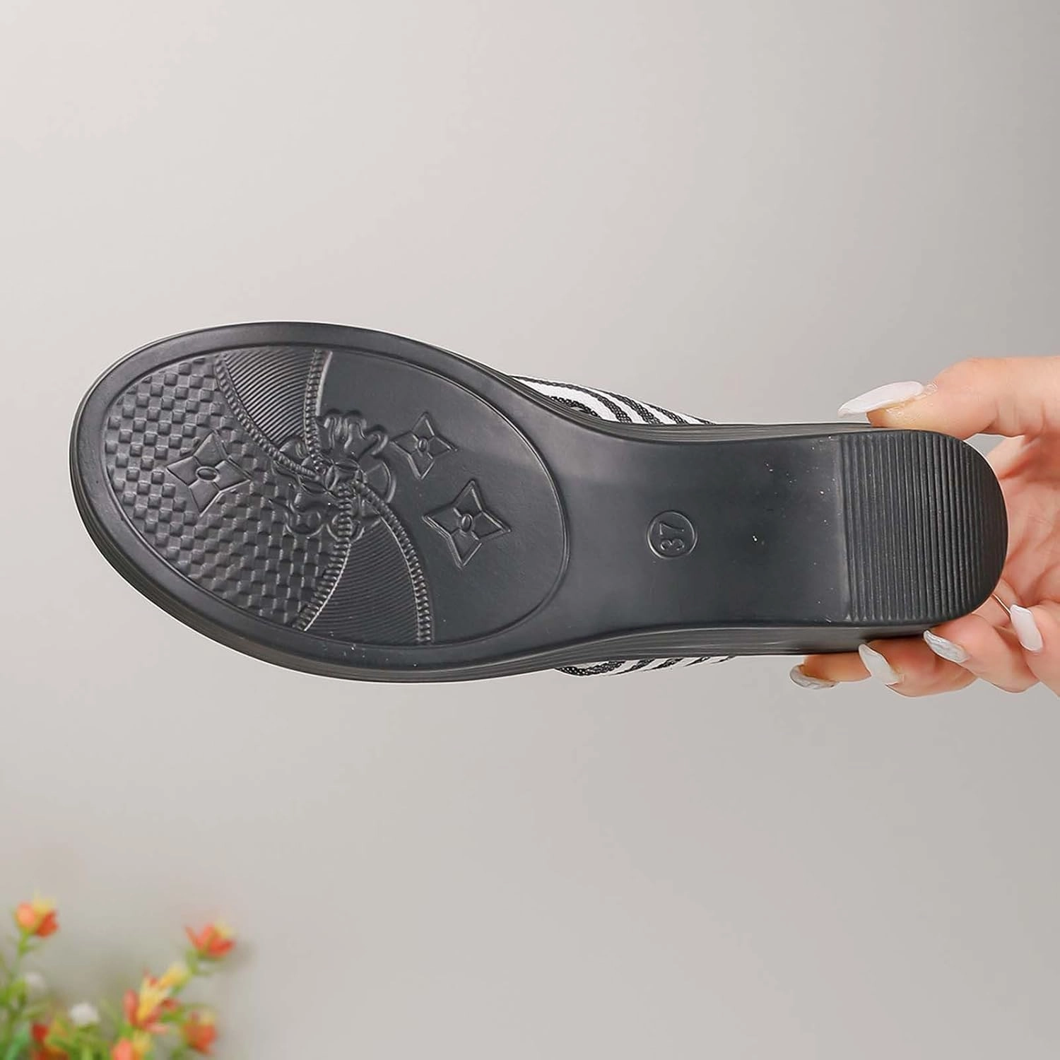 Inserts For Flip Flops 2025 Women's New Casual Sandals Plus-size Summer Beach Clip-toe Wedge Heel Sandal Arch Support Comfortable Slippers