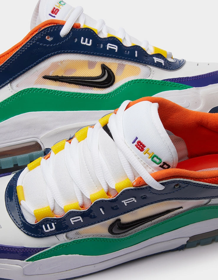 Nike Gyakusou Shoes Nike SB Air Max Ishod Premium Skate Shoes - University Red/Black-Amarillo-Navy