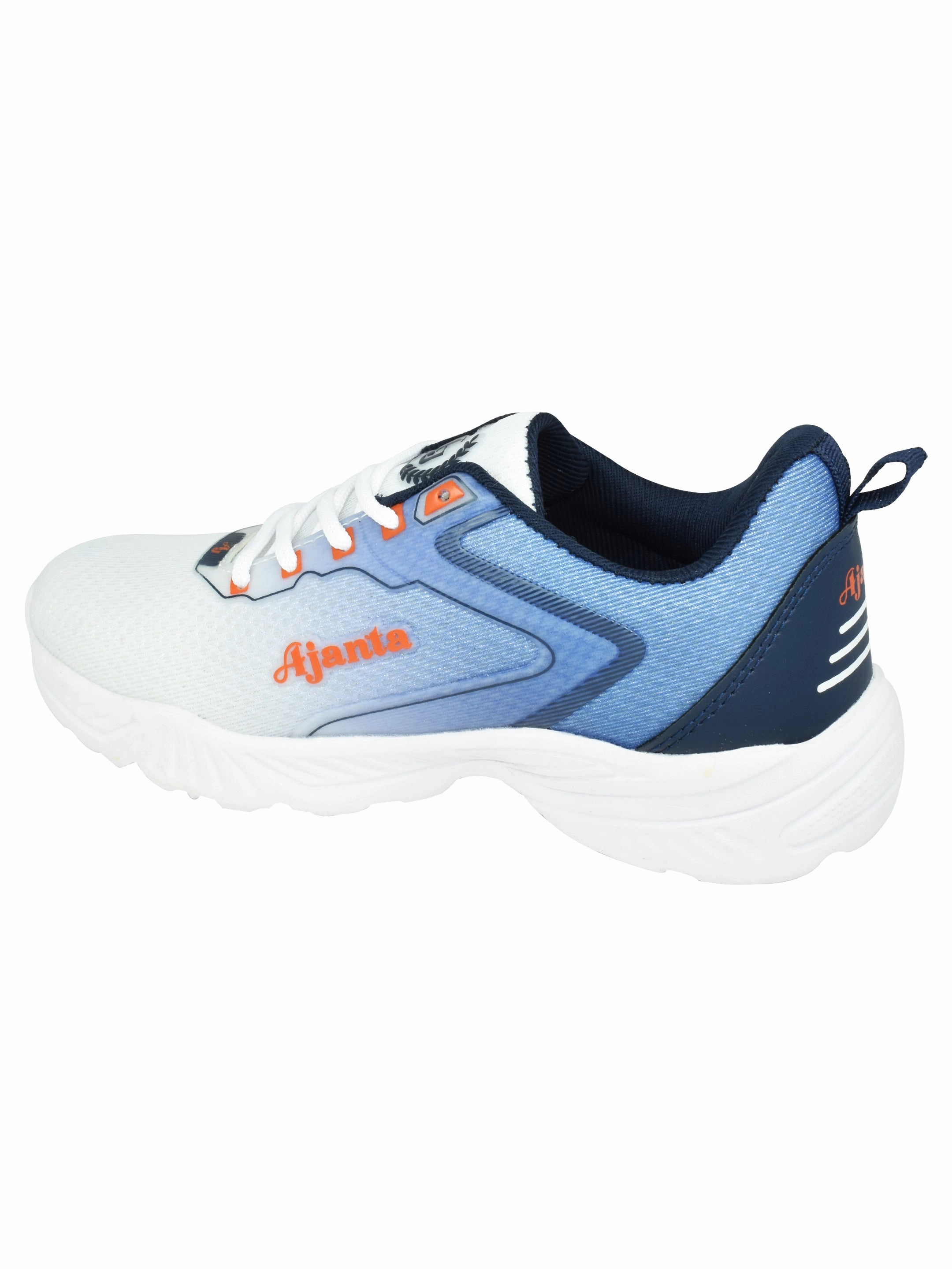 Ajanta Boys' Blue Sports Shoes | Lightweight EVA Sole | Breathable Mesh Upper | Stylish & Durable Kids Footwear EK2008 Running Shoes And Spikes