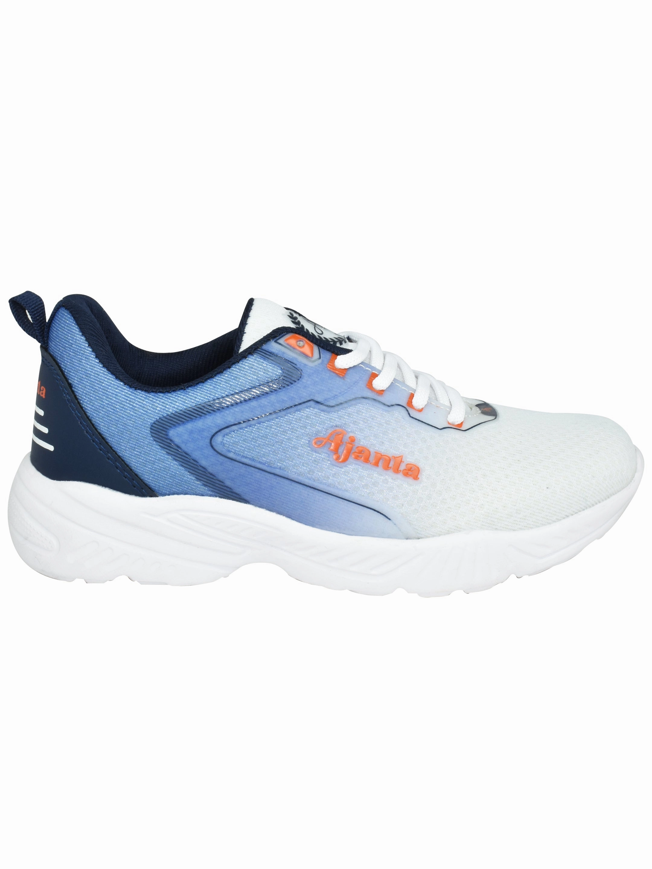 Endorphin Running Shoe Ajanta Boys' Blue Sports Shoes | Lightweight EVA Sole | Breathable Mesh Upper | Stylish & Durable Kids Footwear EK2008